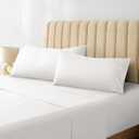 LuxClub Striped Sheets, 3 PC Striped Bed Sheets Twin Size for-Boys-and-Girls-Deep Pockets Wrinkle Free-Kids-Fitted Sheets Machine Washable Hotel Bedding (Twin, White)