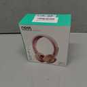 noot products Kids Headphones K11 Foldable Stereo Tangle-Free 5ft Long Cord 3.5mm Jack Plug in Wired On-Ear Headset for iPad/Girls/Boys/School/Laptop/Travel/Plane/Tablet-Soft Pink (4 x 5 x 2 in)