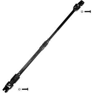 BestAccess Intermediate Steering Shaft Assembly w/Coupler Rag Universal U-Joint(s) Fits 1987-1995 Jeep Wrangler w/Power Steering 52007017