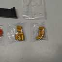 DIY Building Block Foam Blaster Set - Educational STEM Toy Gun with 100 Foam Darts & Display Stand for Teens 14+