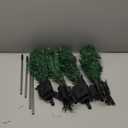 4PCS Solar Christmas Tree Garden Stake Lights Waterproof Christmas Decorations Tree Lights Outdoor Xmas Tree Light Christmas dcor Pathway Lights Patio Yard4PCS