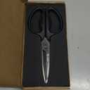 MITSUMOTO SAKARI Japanese Kitchen Scissors, Heavy Duty Poultry Shears, Detachable Titanium Plated Stainless Steel Utility Food Scissors for Meat, Chicken Bone and Herbs