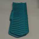 30 Inch Sink Splash Guard, Large Size Kitchen Sink Splash Guard, Longer Silicone Faucet Handle Drip Catcher Tray for Kitchen Countertop, Bathroom, Farmhouse (Green)