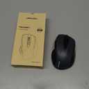 TECKNET Wireless Mouse (2.4G & BT5.0/3.0) Silent 4800 DPI Computer USB A & Bluetooth Mouse 6 Buttons, Wide Compatibility - Grey