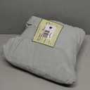 LANE LINEN 100% Organic Cotton Sheets King Size, 15" Deep Pocket Fully Elasticized Soft & Comfy Percale Bedding, Eco Friendly Naturally Temperature Regulating Cotton Sheets King- Cool Blue