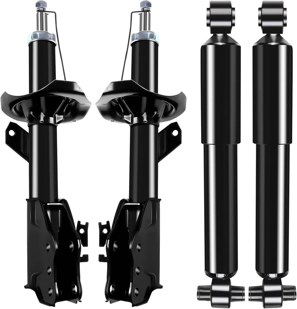 Shocks for Mazda,OCPTY Front Rear Shocks Absorbers Struts Fits 2000 2001 2002 2003 2004 2005 2006 for Mazda MPV Pack of 4 334418 71459 334419 71460 345024 37244 Auto Shocks Sets