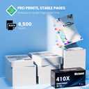 410X Black Toner Cartridge 1-Pack: Compatible Replacement for HP Pro MFP M477fnw Pro MFP M477fdn Pro MFP M477fdw Pro MFP M377dw Pro M452dw Pro M452nw Pro M452dn Printer