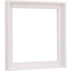 PIXY CANVAS Floater Frame 14x14 for 3/4 (0.75) inch Deep Canvas Paintings/Canvas Prints/Wood Canvas Panels/Wall Art/Wall Decor/Home Decor/Artwork (White, 14 x 14 inch, Square)