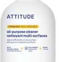 ATTITUDE All Purpose Cleaner Spray, EWG Verified, Vegan, Made with 94% Plant-Based Ingredients, Streak-Free for Kitchen, Bathroom, Glass & More, Citrus Zest Scent, 27.1 Fl Oz
