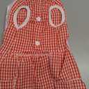 2 Pieces Dog Dress Princess Stripe Pet Dresses for Small Dogs Cute Bowknot Dog Summer Clothes for Dogs Cats Pets Puppy Chihuahua Yorkies (Red+Pink) S