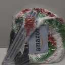 Artificial Christmas Tree, Holiday Decor, Pencil Christmas Trees Popup for Indoor Fireplace Corner Porch Apartment Office Carnival Mothers Day (Red and Green)