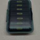 Weekly Pill Organizer 4 Times a Day, 7 Day Pill Box 4X, Portable for Travel Pill Case for Pills/Vitamin/Fish Oil/Medication/Supplements (4x7 Blue) (4 times x 7 days)