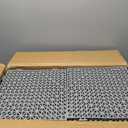 VEVOR Modular Interlocking Cushion, 50 Pack 12" x 12" Splicing Drainage Mats, Soft PVC Interlocking Drainage Floor Tiles, Non-Slip Drainage Holes for Restroom, Bathroom, Kitchen, Pool, Wet Areas, Gray
