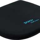 Sojoy Coccyx Gel Seat Cushion- Orthopedic Memory Foam Chair Cushions for Home Kitchen Office Desk Car Truck Airplane (Black)