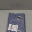 NICETOWN Stone Blue Thermal Insulated Curtains Blackout Draperies, Set of 2, 34 by 40 inches Long, Window Treatment Solid Grommet Room Darkening Drape Panels for Bedroom