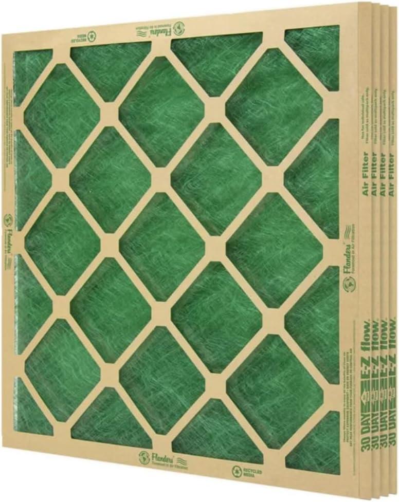 AAF Flanders (4 Pack) 16x20x1 Nested Glass MERV 1 Air Filter