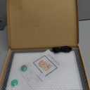 KOBAIBAN A4 Light Box for Tracing, Light Board with Side Physical Buttons, Magnetic Light Pad for Diamond Painting, Stenciling, Weeding Vinyl, USB LED Lighting Board (Black, 35.2 x 25.4 CM)