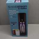 SodaStream E-TERRA Sparkling Water Maker (Black) with CO2 and Carbonating Bottle