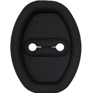 Car Door Lock Latches, 2 Adhesive Car Door Latch, Silicone Door Latch Protective, Door Lock Buckle, Automotive Protection Latches Covers for SUV, Truck, Caravan, Minivan,