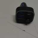 Syncwire Bluetooth 5.4 FM Transmitter Car Adapter 48W (PD 36W & 12W) [Light Switch] [HiFi Bass Sound] [Fast Charging] Wireless Radio Music Adapter LED Display Hands-Free Calling Support USB Drive (Black)