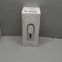 Desk Fan Bladeless, 11.8 Inch Office Fan Small, Quiet, 3 Speed Adjustment, Touch Control, Easy to Clean, Desk Fans Small Quiet, Ideal for Office, Living Room, Bedroom (Gray/Dark Red)