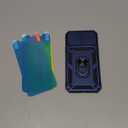 SunStory Compatible with iPhone 12 Pro Max Case with HD Screen Protector & Slide Camera Cover & Rotated Ring Kickstand, [Military-Grade] Phone Case for iPhone 12 Pro Max (Blue)