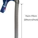 ATXKXE Compatible With Shark Navigator NV360 Vacuum Replacement Hose Handle NV350 NV351 NV352 NV355 NV356 NV357 NV358 NV370 UV541 NV390 NV391 NV392 CU520. 207FFJ360 113FFJ,Blue