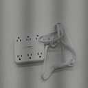 TESSAN Surge Protector Power Strip 2100J, 5 Ft Flat Plug Extension Cord with Multiple Outlets, 4 USB (2 USB C) 6 Outlets, 1875W 15A, 20W Multiple Desk Charging Station for Home, Office, Dorm Room (Grey)