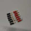 Banana Plugs, Solderless 24K Gold Plated 4mm Speaker Wire Connectors | 6 Pairs / 12 Pcs Dual-Screw Type for Home Theater, Wall Plates, Audio/Video Receivers and Amps (Red-Black)