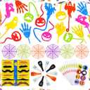 Halloween Party Favors, 240 PCS Halloween Toys Bulk for Kids, Halloween Goodie Bag Stuffers Fillers, Trick or Treat Gifts Exchange, School Classroom Carnival Game Prizes Toys Set