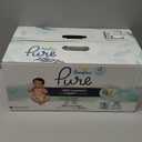 Pampers Pure Protection Baby Diapers, Size 1 (8-14 lbs), 82 Count, Up to 100% Leakproof, Premium Plant-based Skin Protection, Hypoallergenic Soft Diapers