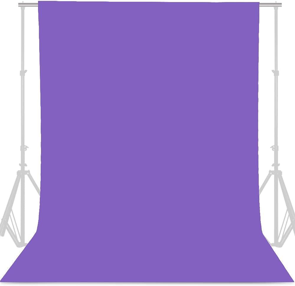 GFCC Purple Backdrop - 8FTX10FT Purple Photo Backdrop for Photoshoot Background for Photography Screen Video Recording Picture Background