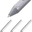 Pen Tips for Surface Pen, No Wear Out Titanium Alloy Pen Tips, Original Surface Pen Tips Replacement Kit fit Microsoft Surface Pro 2017 Pen (Model 1776)/Surface Pro 4 Pen (Silver)