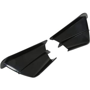 ARAMOX Motorcycle Modified Wind Wing Side Spoiler Glossy Black Fairing for R1 R3 R25, Bright Marble Pattern (Glossy Black)