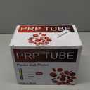 50-Pack 10 mL PRF Tubes  No Additive, Individual Packaging Sterile Vacuum Tubes for Easy Platelet Rich Fibrin Preparation (Red)