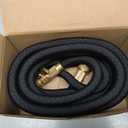 Flexi Hose Lightweight Expandable Garden Hose, 50FT - Retractable Garden Hose, Water Hose - No-Kink Flexibility, 3/4 Inch Solid Brass Fittings and Double Latex Core
