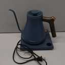 Electric Kettles, Gooseneck Electric Kettle, 1 Temperature Control, Stainless Steel Inner, Quick Heating, for Pour Over Coffee, Brew Tea, Boil Hot Water, 0.9L Navy Blue