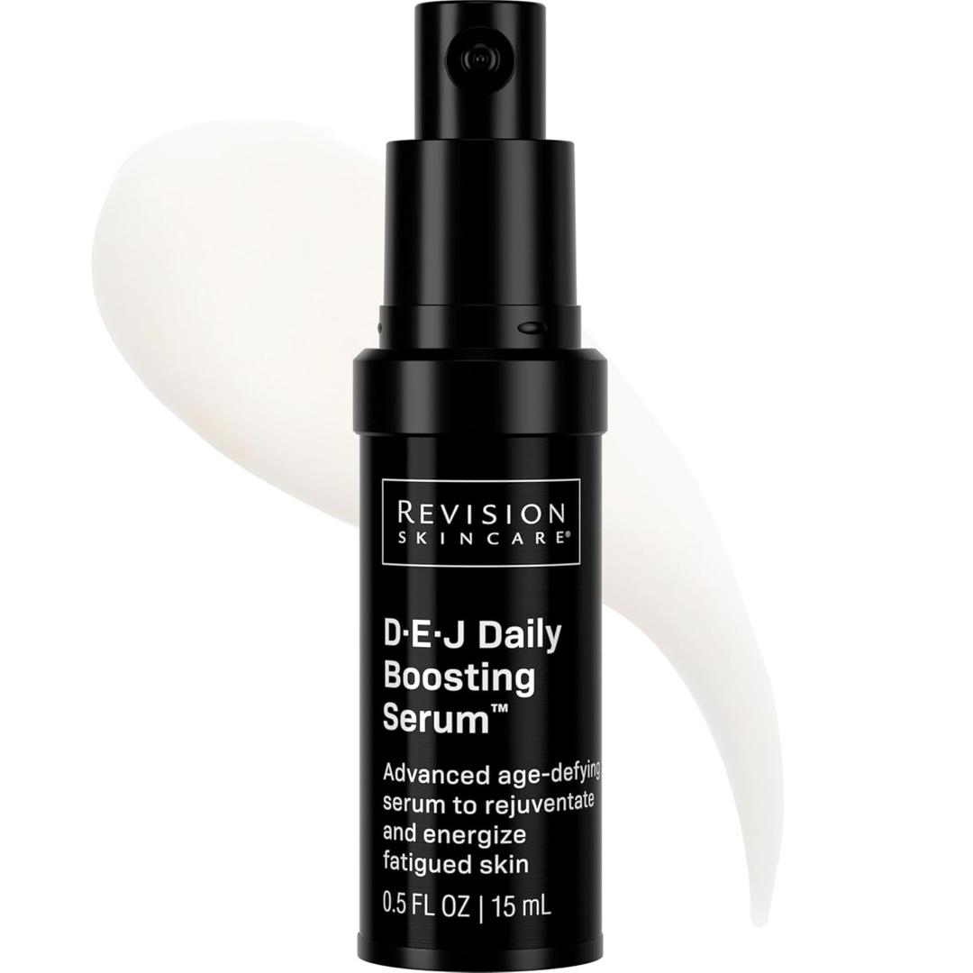 Revision Skincare DEJ Daily Boosting Serum, Anti Aging Serum, Reduces Wrinkles, Supports Skin Firmness and Skin Elasticity (0.5 Fl Oz (Pack of 1))