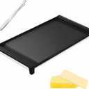 Upgraded WB31X24738 GE Griddle for Gas Stove Top - More Durable, Safe Uncoated, Non-Stick Replacement for Cooktop