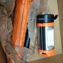 OGERY Rechargeable 10000mAh Camping Light with Stand 6.5 ft Max Height, Cordless Work Light with 3 LED Lamp Heads, 2200 Lumens Camping Essentials Gear Emergency Flashlight with Detachable Tripod