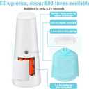 LAOPAO Automatic Foaming Soap Dispenser - Hand Free, Touchless, Countertop Soap Pump for Kitchen & Bathroom - Blue
