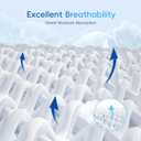 Cooling Blanket Cool Summer Blankets for Hot Sleepers 79''x87'' King Size Soft Double Side Enhanced Blanket for Bed Couch Sofa, Keep Cool for Night Sweats (Blue)