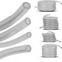 4 Sizes Petrol Fuel Gas Line Pipe Hose Tubing For String Trimmer Chainsaw Blower Lawn Mower and other Power Tools For 2 Cycle Small Engine Poulan, Craftman and more (Clear 4PC)