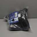 Buself X-Large 100 Count Shoe Covers Disposable Non-Slip, Premium Cloth Boot Covers, Slip-resistant, Durable, Breathable, Non-toxic, Recyclable, Stretchable Fits Up to Size 13 US Men - Black