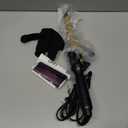 DAN Technology 5/8 Inch Curling Iron Wand for Defined Medium Curls, Tourmaline Ceramic Hair Curler with 180°F–430°F Adjustable Temperature, Fast Heating, Dual Voltage, Auto ShutOff, Black & Gold