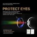 K KENZHOU Blue Light Glasses for Woman Men Bluelight Blocking Glasses for Computer Gaming Phones,Anti Eye Strain & UV Glare