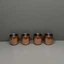 Prisha India Craft Copper Plating Stainless Steel Mule Mug 550 ML / 18, Premium Moscow Mule Copper Mug, Moscow Mule Cocktail Cup, Copper Mugs, Cocktail Mugs