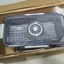 LemonRoad 3 Pack Bread Boxes for Kitchen Countertop Airtight Loaf Bread Storage Container Time Recording 3 Size Breads Keeper Saver Container with Lid for Homemade Breads Toast Loaf Donut and Cookies