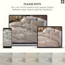 Bedsure Cotton Duvet Cover Full - Luxury Slub Weave 100% Cotton Duvet Cover Set, PureWoven Bedding Set with a Linen Like Textured, Easy Change, Natural Linen, 80" x 90"