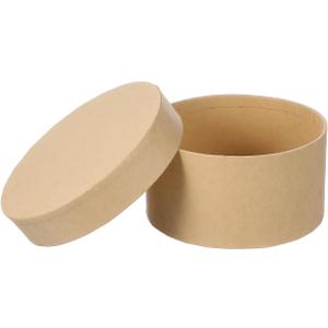1 Pack Present Box 4.92x2.3 inch Mini Round Present Box Boxes with Lids, Bridesmaid Wedding Proposal for Graduation Birthday Wedding Storage